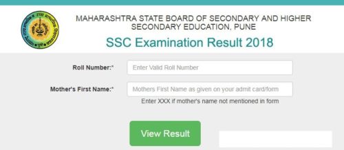 Maharashtra Board 10th Result 2018 Declared MAHA SSC March Result Name Wise