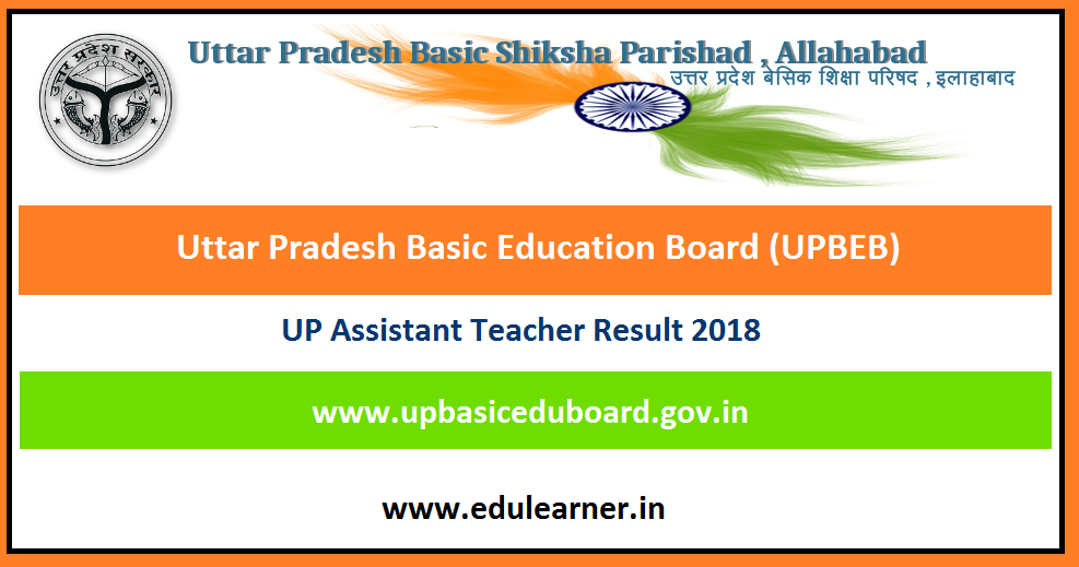 UP Assistant Teacher Result 2018 UPBEB Sahayak Adhyapak Merit List, Cutoff