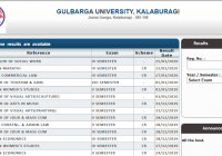 Gulbarga University B.Ed 1st & 3rd Sem Result 2022 GUG BEd Results