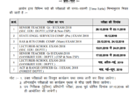 RPSC 2nd Grade Teacher Admit Card 2022 यहाँ देखे Senior Teacher Exam Date at rpsc.rajasthan.gov.in