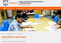 SCTEVT Odisha Diploma Result 2020 Winter 1st, 2nd, 3rd, 4th, 5th, 6th Sem Results