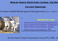 BHEL Haridwar Apprentice Merit List 2022 ITI Apprentice Result, Cut off