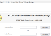 SDSUV B.Ed 1st & 2nd Year Result 2023 यहाँ देंखे SDSUV BEd Result Date @www.sdsuv.ac.in