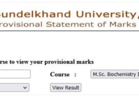 BU Jhansi M.Sc 1st & 3rd Sem Result 2025 यहाँ देंखे bujhansi.ac.in MSc Result Date