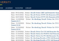 Bodoland University UG 4th Sem Result 2022 BA, B.Sc, BCom BCA Results Date @ www.buniv.edu.in