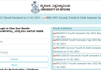 Mysore University Degree 3rd & 5th Sem Results 2024 IA Marks UOM BA/ B.Sc/ B.Com Result Date