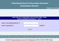 CG D.El.Ed 1st & 2nd Year Result 2024 Date यहाँ देंखे CGBSE D.El.Ed Results @www.cgbse.nic.in