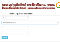 KMCLU BA 1st & 3rd Sem Result 2024 Pdf Download Khwaja Moinuddin Chishti Language University Odd Semester Results Date Link