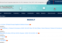 Munger University BA 1st Semester Result 2024 Pdf Download Munger University BA Part 1 Result Date @https://mungeruniversity.ac.in/