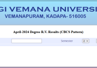 YVU Degree 5th Sem Results 2025 Manabadi Yogi Vemana University UG {BA, B.Sc, B.Com} Result Date